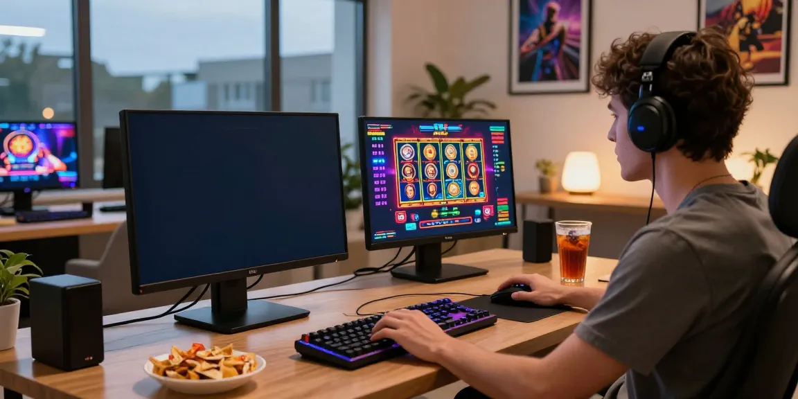 Exciting online gaming experience featuring Nbet with colorful visuals and cozy home ambiance.