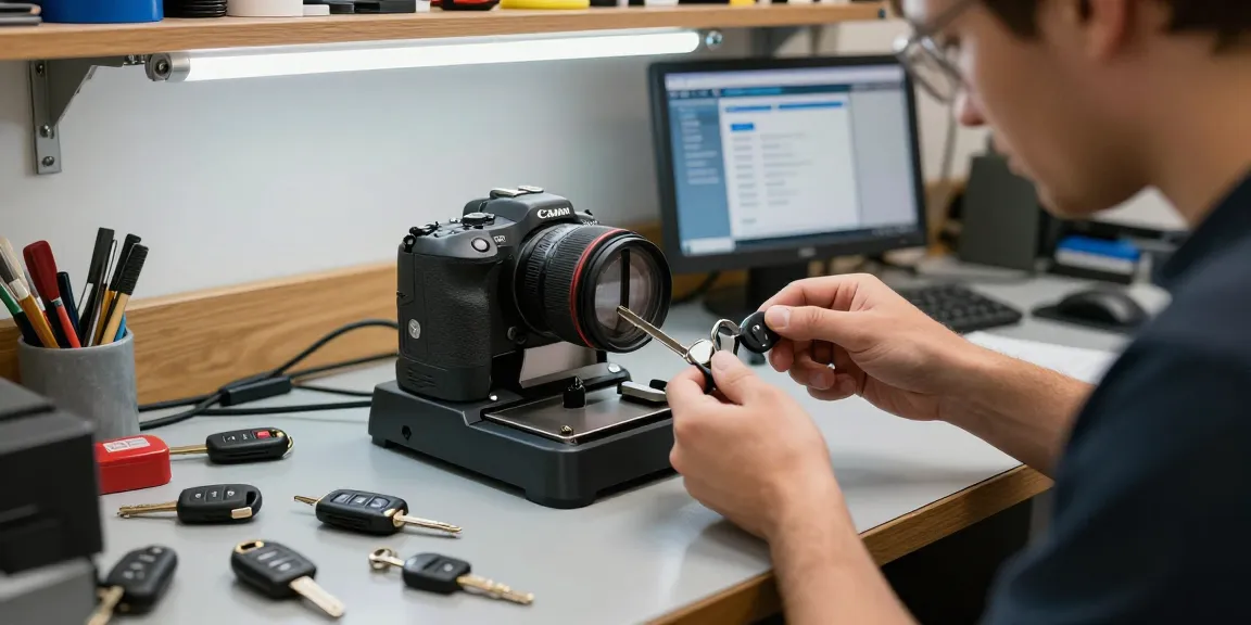 Autoschlüssel nachmachen von einem erfahrenen Schlüsseldienst in einer professionellen Werkstatt.