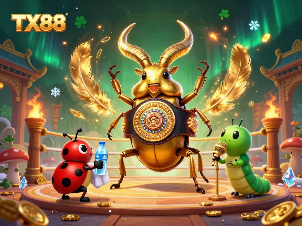 Experience thrilling gaming action at TX88 featuring fantastical characters in an engaging casino atmosphere.